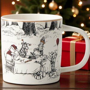 Williams Sonoma Rory Dobner Winnie the Pooh Holiday Mug 19 OZ NEW Christmas
